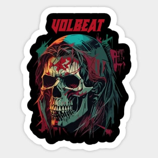 Shredding with Volbeat Sticker